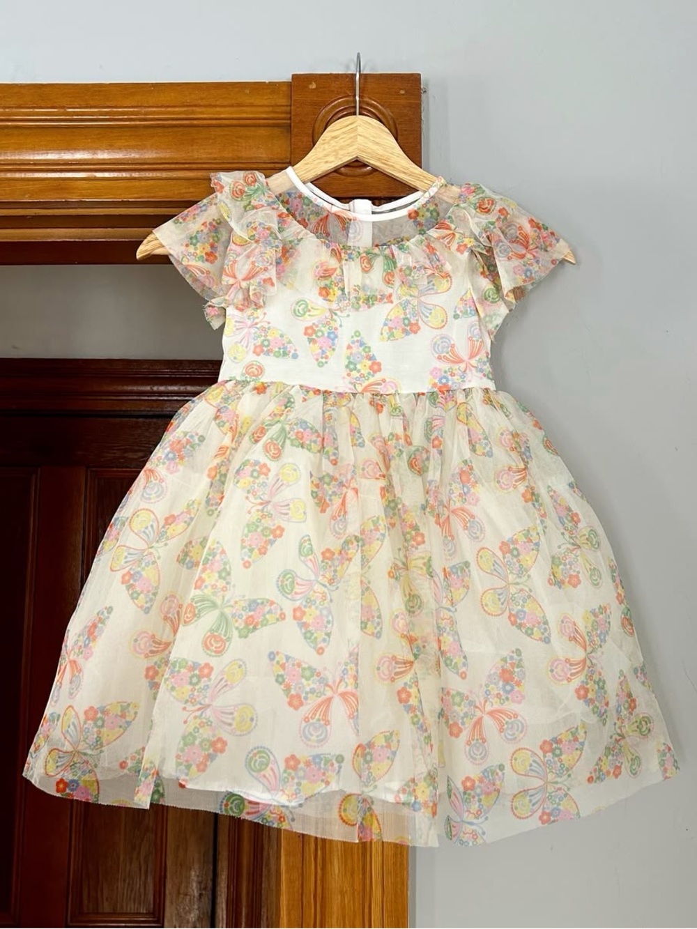 Mini Boden Butterfly Frilly Tulle Dress